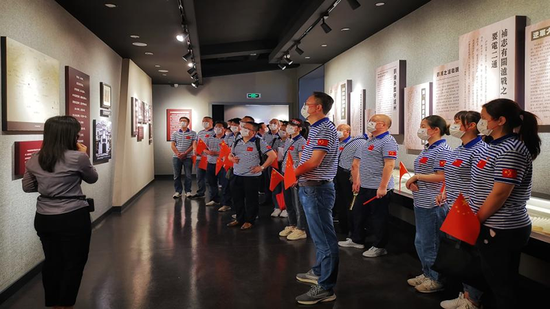 重溫崢嶸歲月，感悟紅色初心 ——瀘天化弘旭黨委開展“學黨史 感黨恩 跟黨走” 主題黨日活動(圖3)