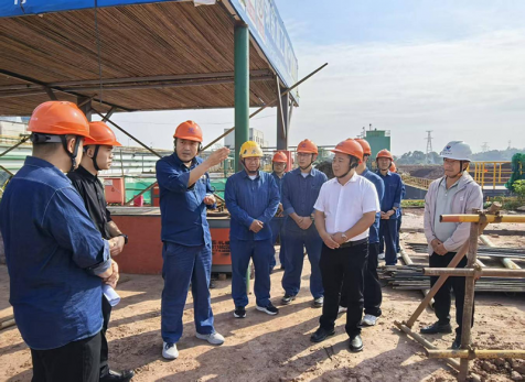 傅利才、郭春建到化工園區(qū)項目現(xiàn)場開展節(jié)前安全檢查