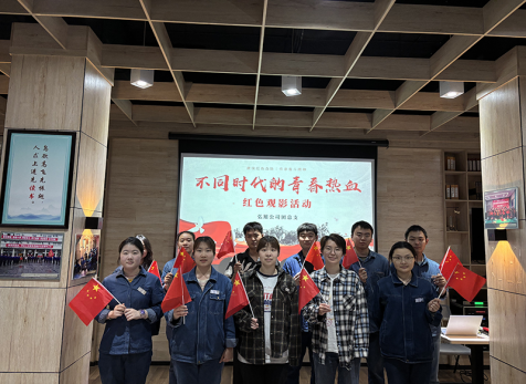 弘旭團總支開展“不同時代，同樣熱血”五四觀影活動